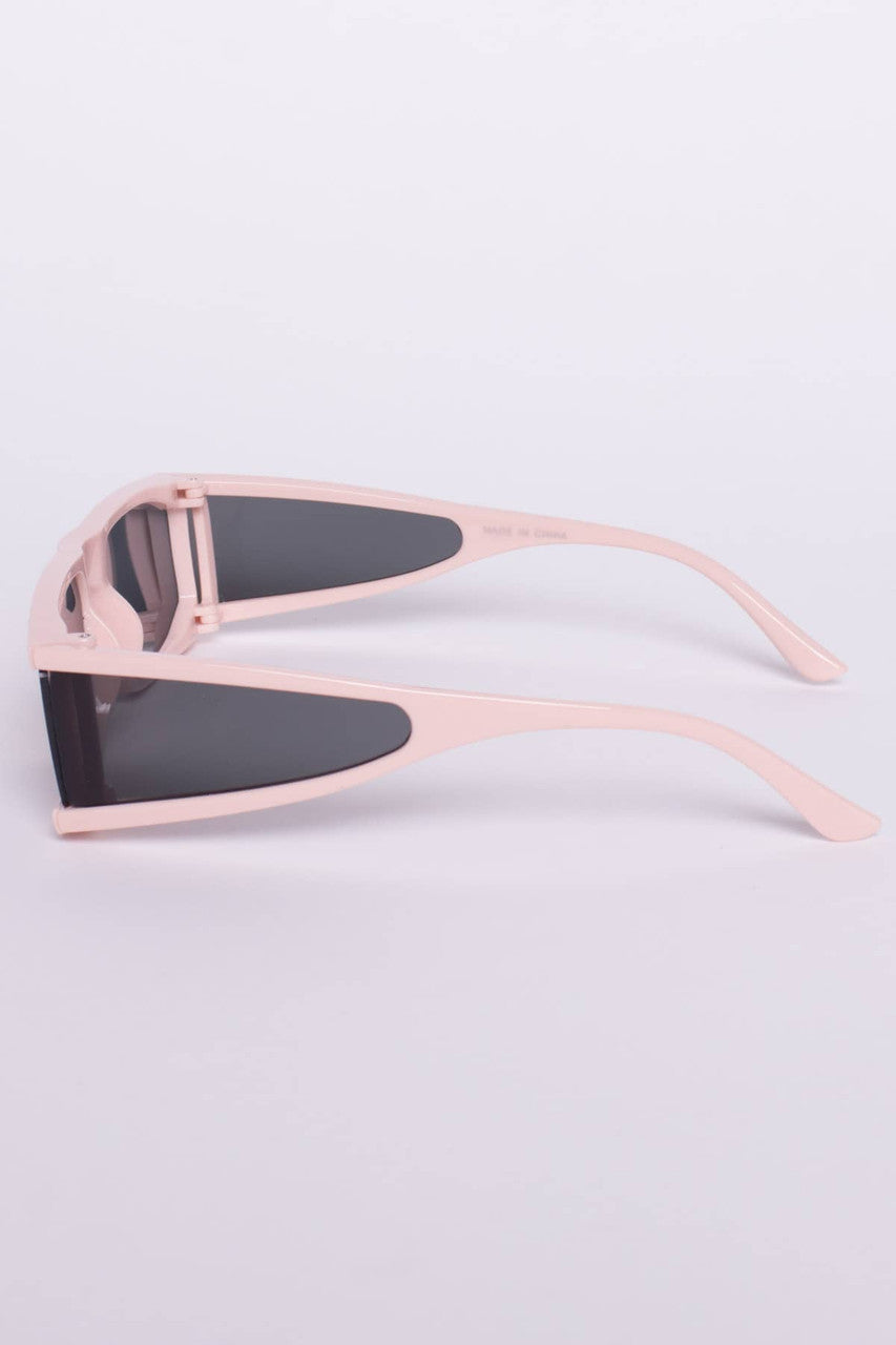 Rectangle Acetate Sunglasses