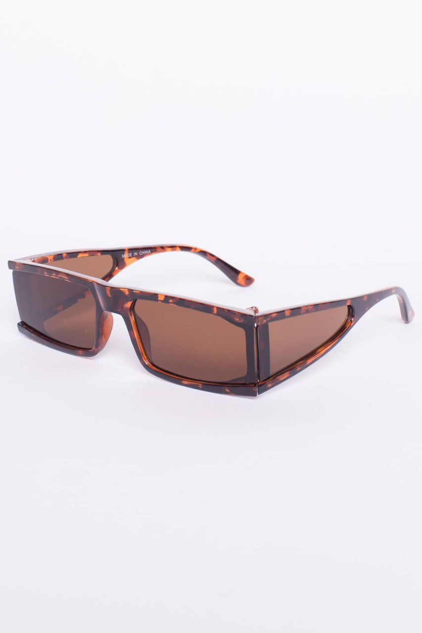 Rectangle Acetate Sunglasses