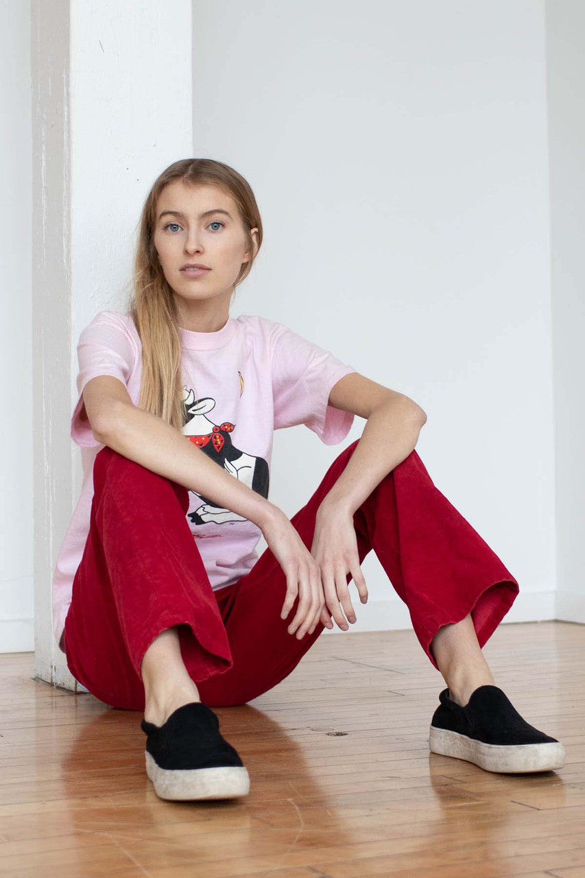 Red Corduroy Pants 3