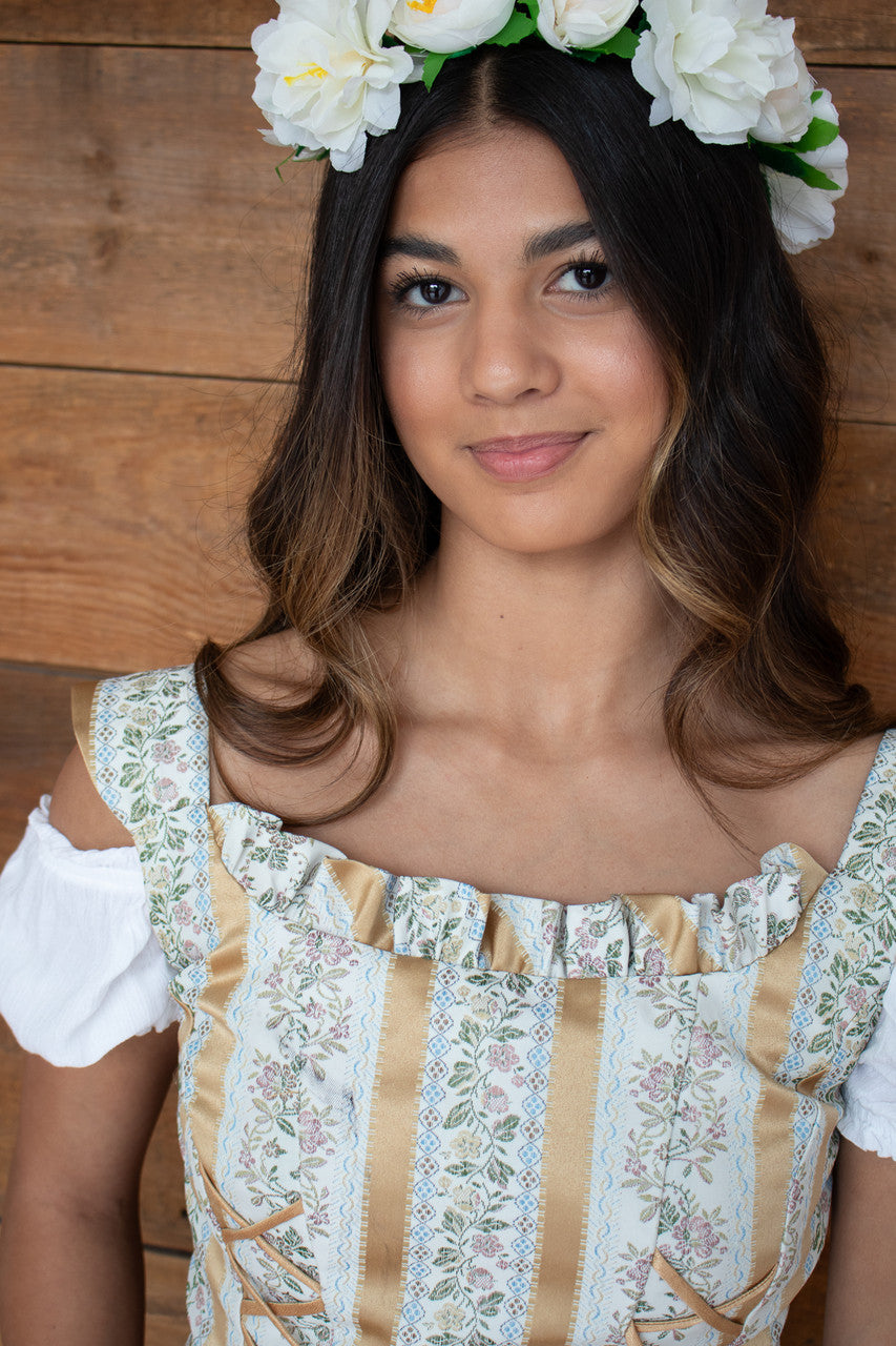 White Floral Crown