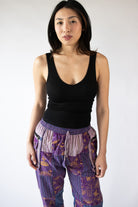Padded Shelf Bra Ribbed Tank Top