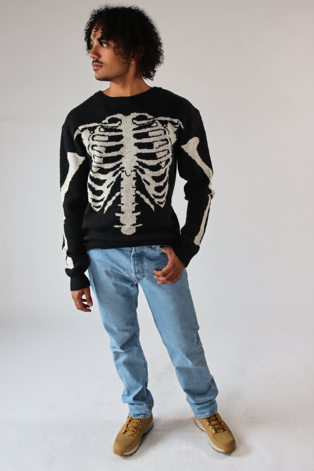 X-Ray Charcoal Sweater