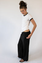 Plain Ringer Tee