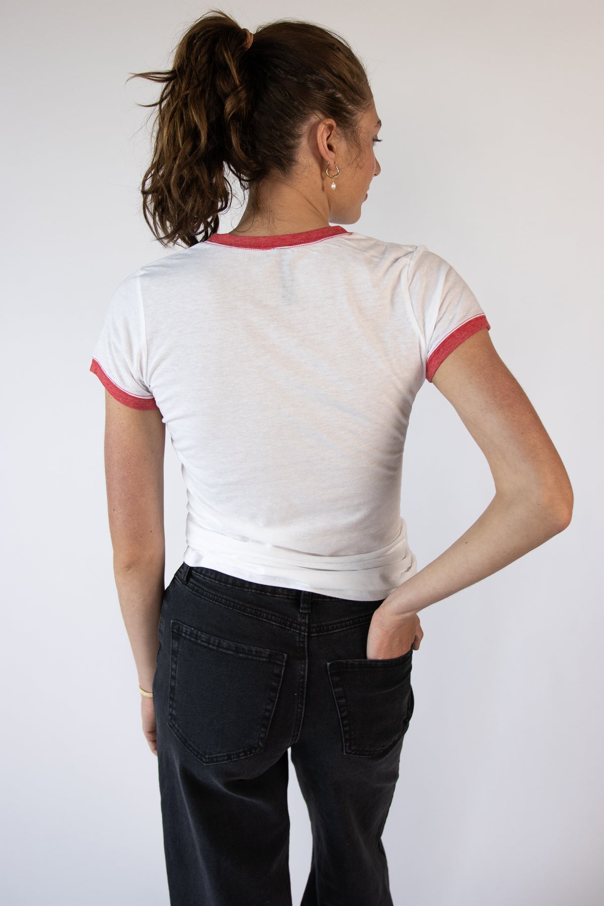 Plain Ringer Tee