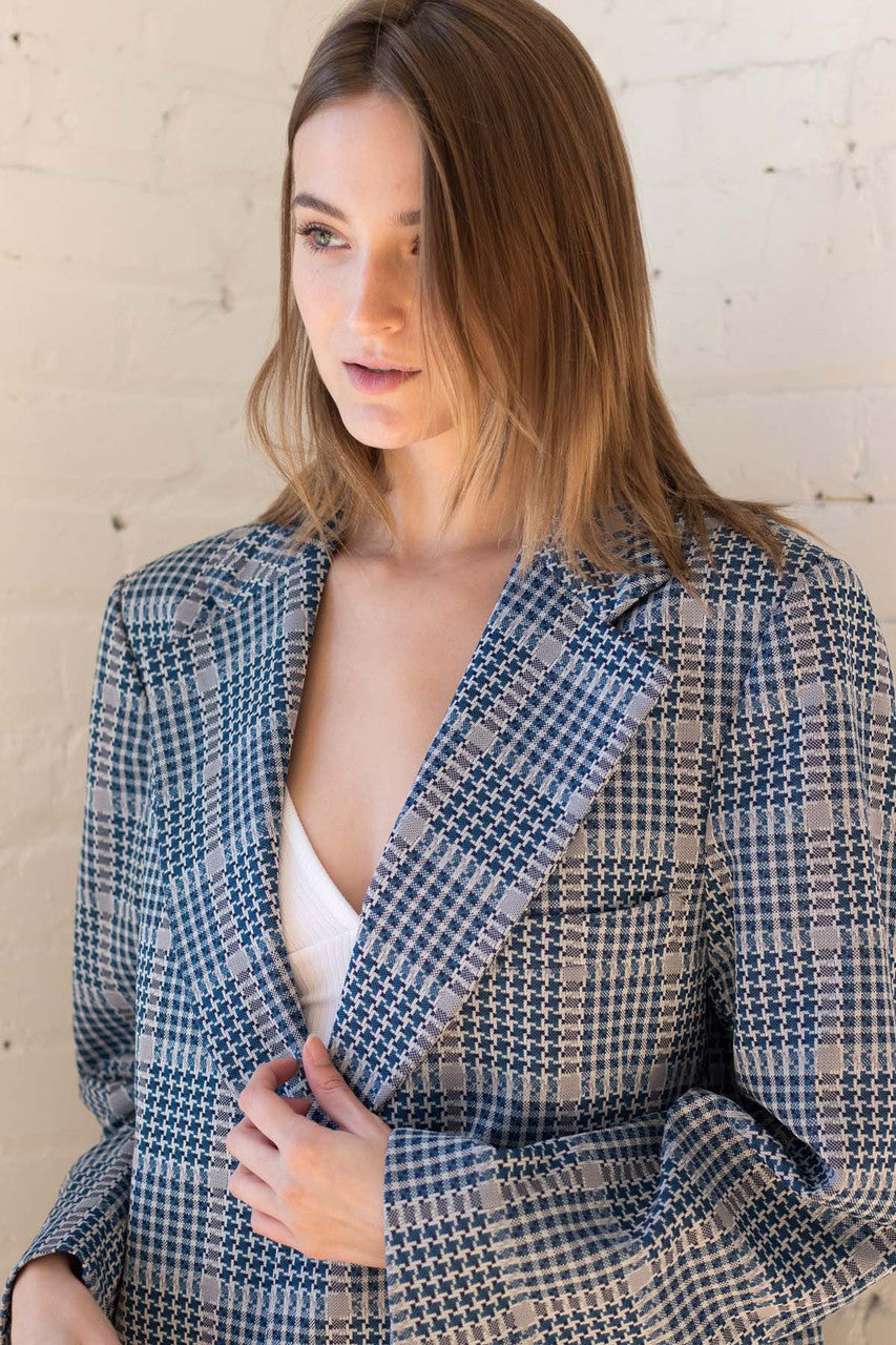 Royal Pattern Vintage Blazer