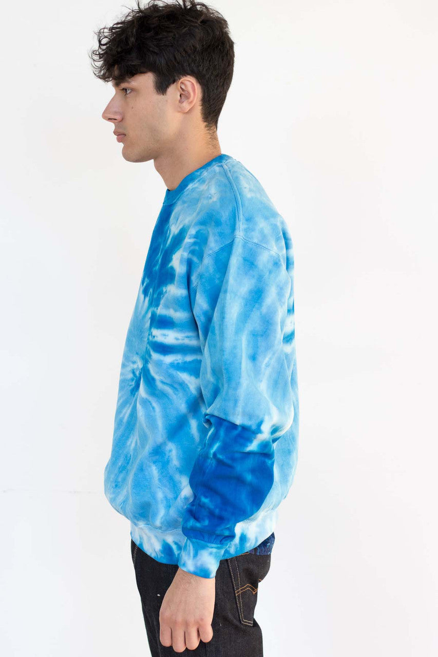 Royal Swirl Tie Dye Sweatshirt