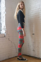 Reindeer Fair Isle Leggings