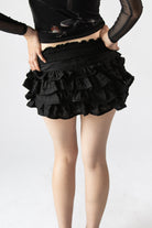 Ruffled Tiered Shorts