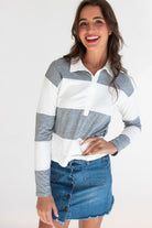 Long Sleeve Rugby Polo Tee