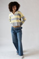 Striped Polo Sweater