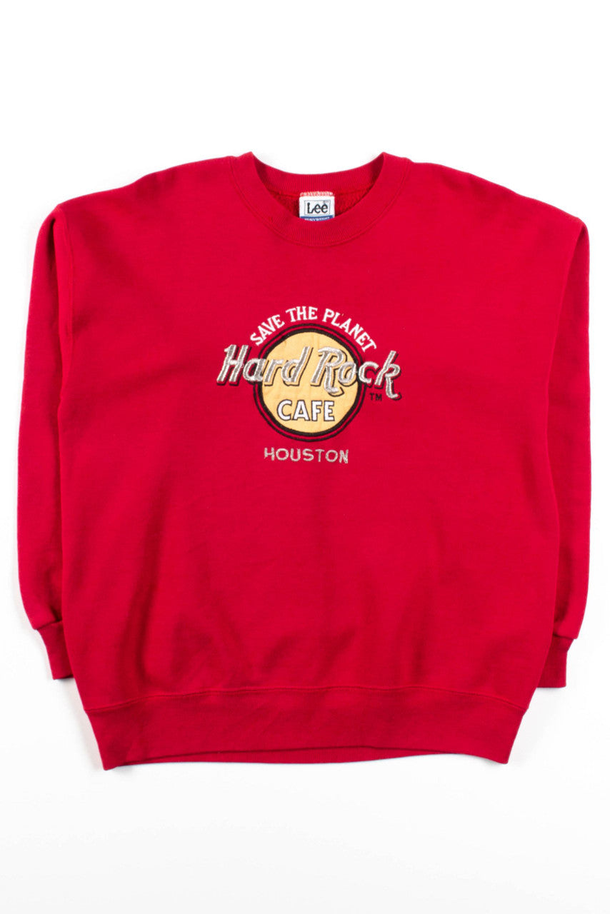 Hard Rock Houston Save The Planet Sweatshirt