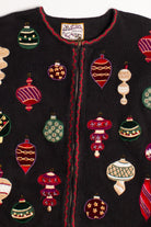 Black Ugly Christmas Cardigan 58998