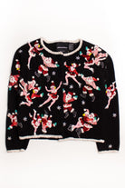 Black Ugly Christmas Cardigan 60001