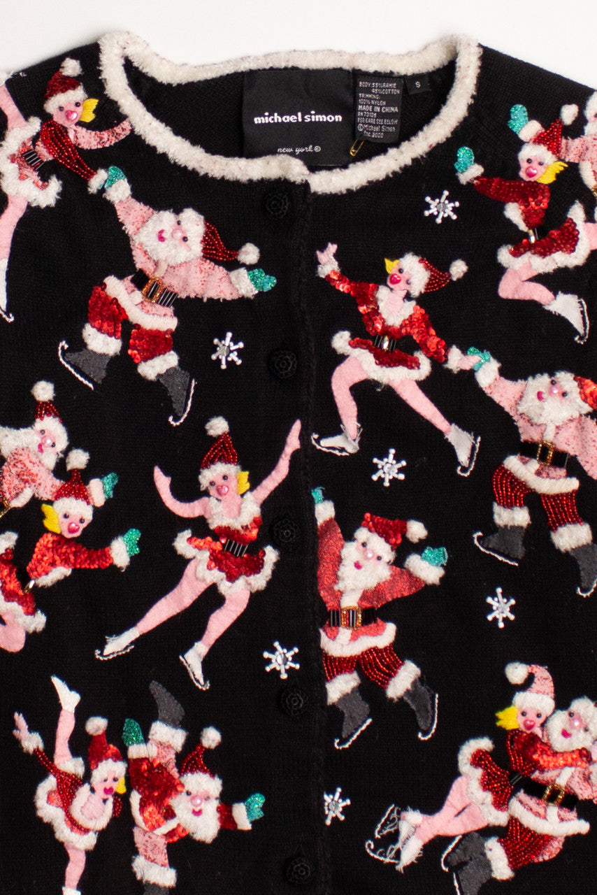 Black Ugly Christmas Cardigan 60001