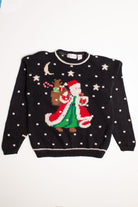 Black Ugly Christmas Pullover 60004