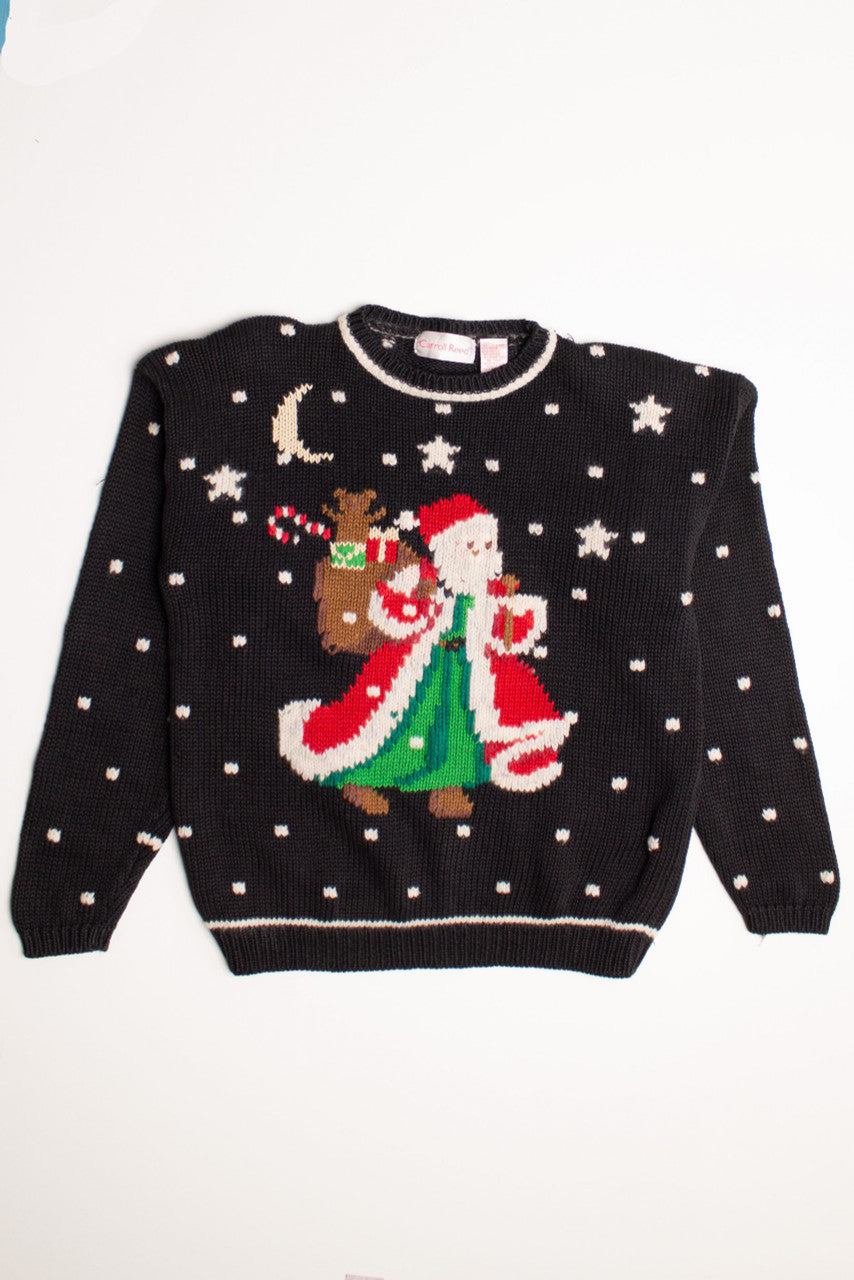 Black Ugly Christmas Pullover 60004
