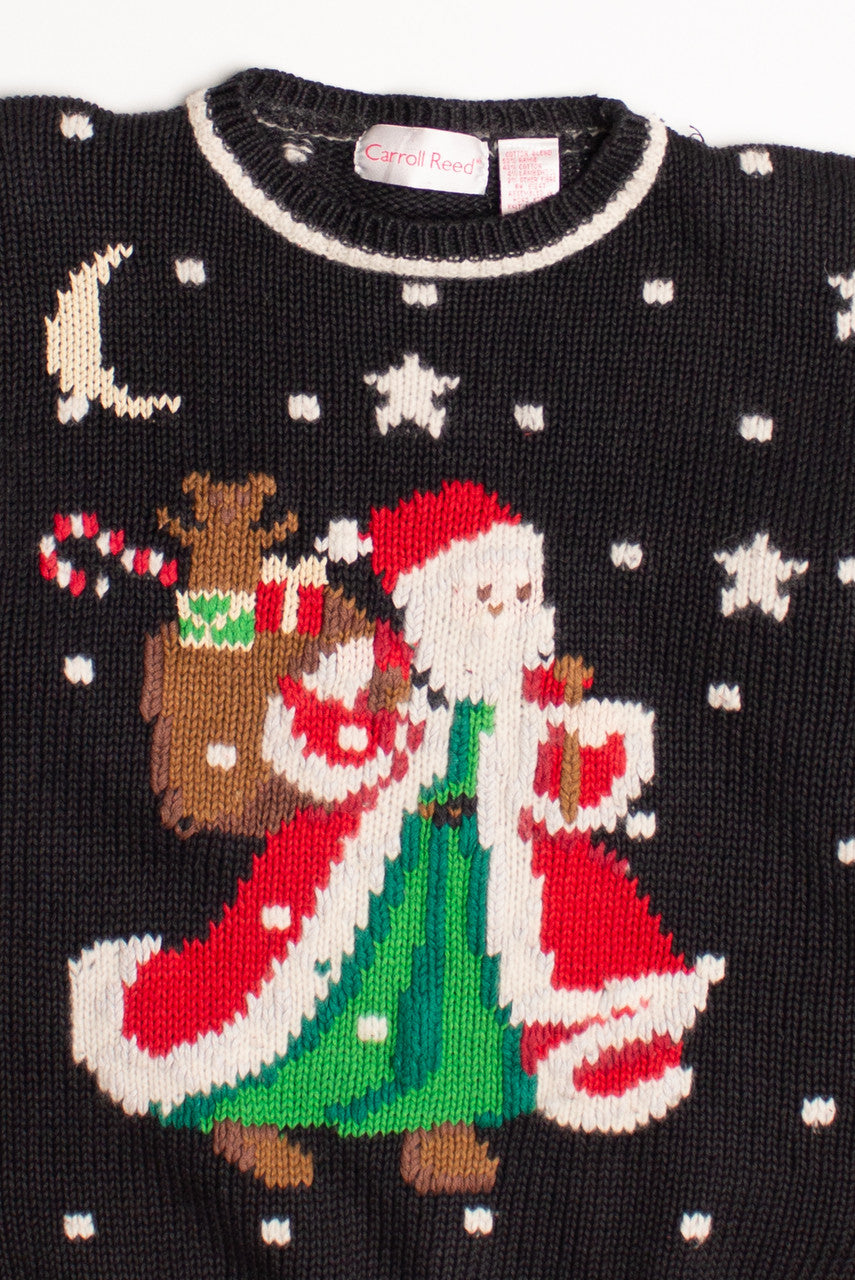 Black Ugly Christmas Pullover 60004