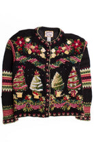 Black Ugly Christmas Cardigan 60005