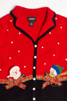 Red Ugly Christmas Cardigan 60013