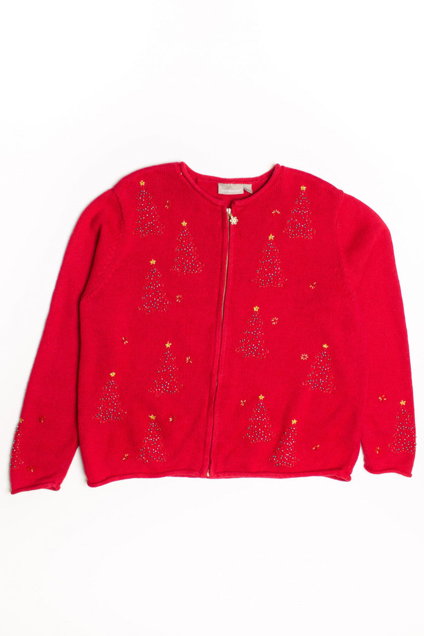 Red Ugly Christmas Cardigan 60014
