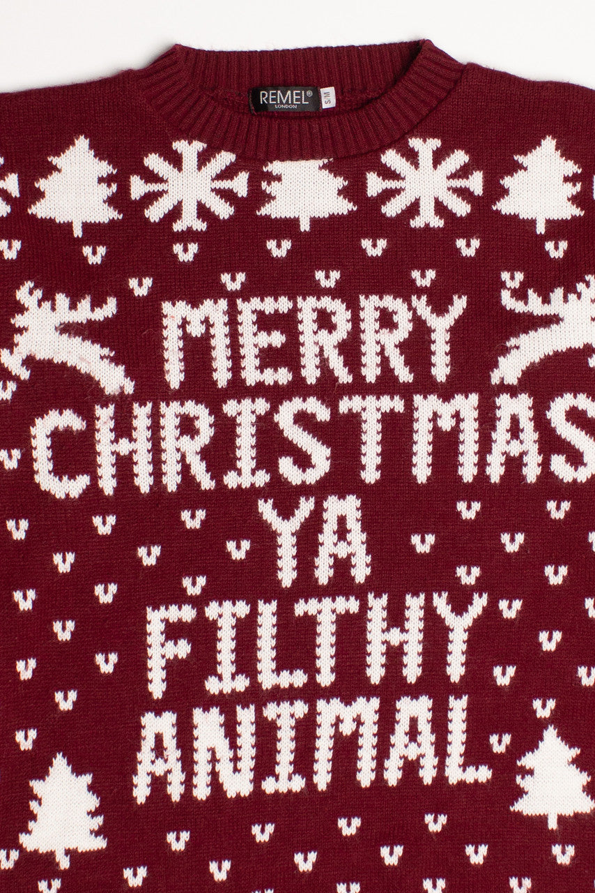 Red Ugly Christmas Pullover 60015