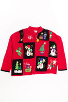 Red Ugly Christmas Cardigan 60018