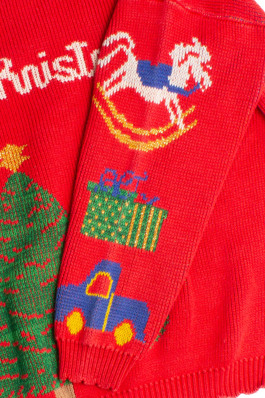 Red Ugly Christmas Pullover 60041