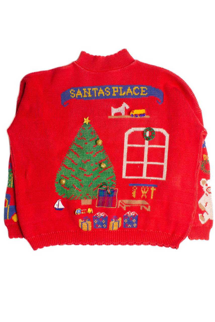 Red Ugly Christmas Pullover 60041