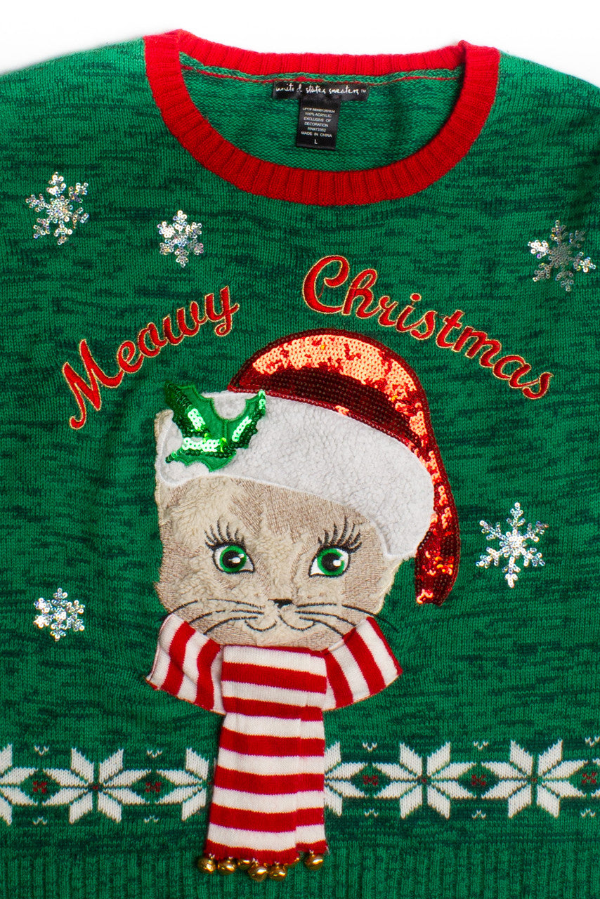Green Ugly Christmas Pullover 60048
