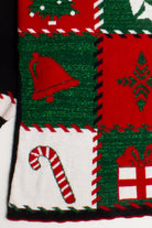 Multicolor Xmas Pattern Ugly Christmas Pullover 60054