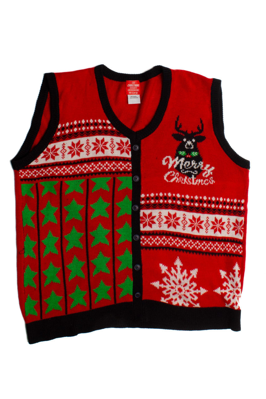 Red Ugly Christmas Vest 60057