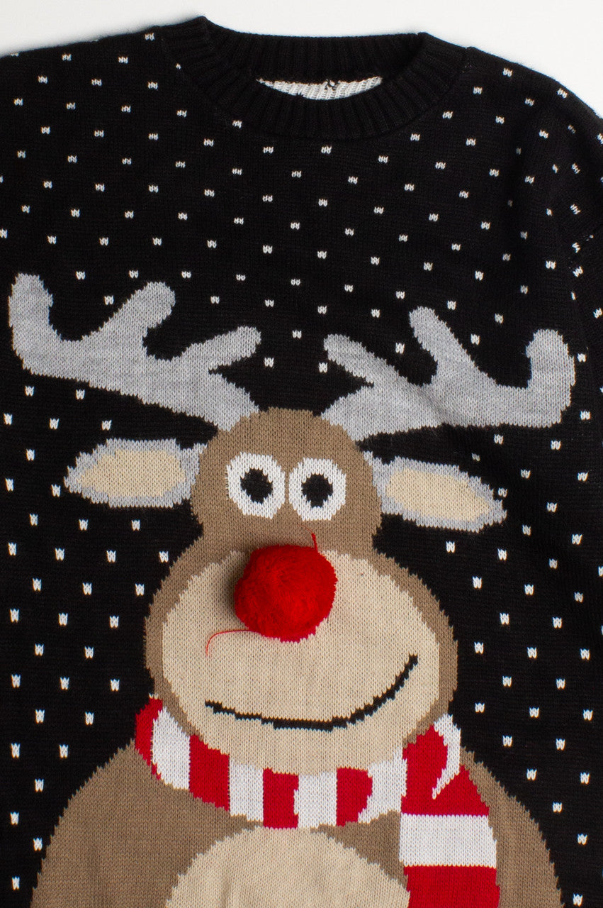Black Ugly Christmas Pullover 60059