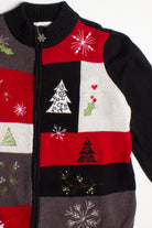 Multicolor Ugly Christmas Cardigan 60066