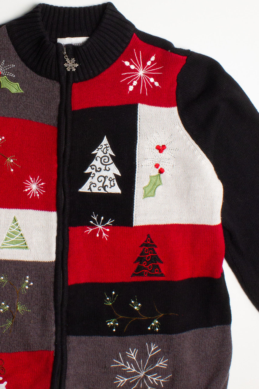 Multicolor Ugly Christmas Cardigan 60066