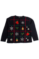Black Ugly Christmas Cardigan 60079