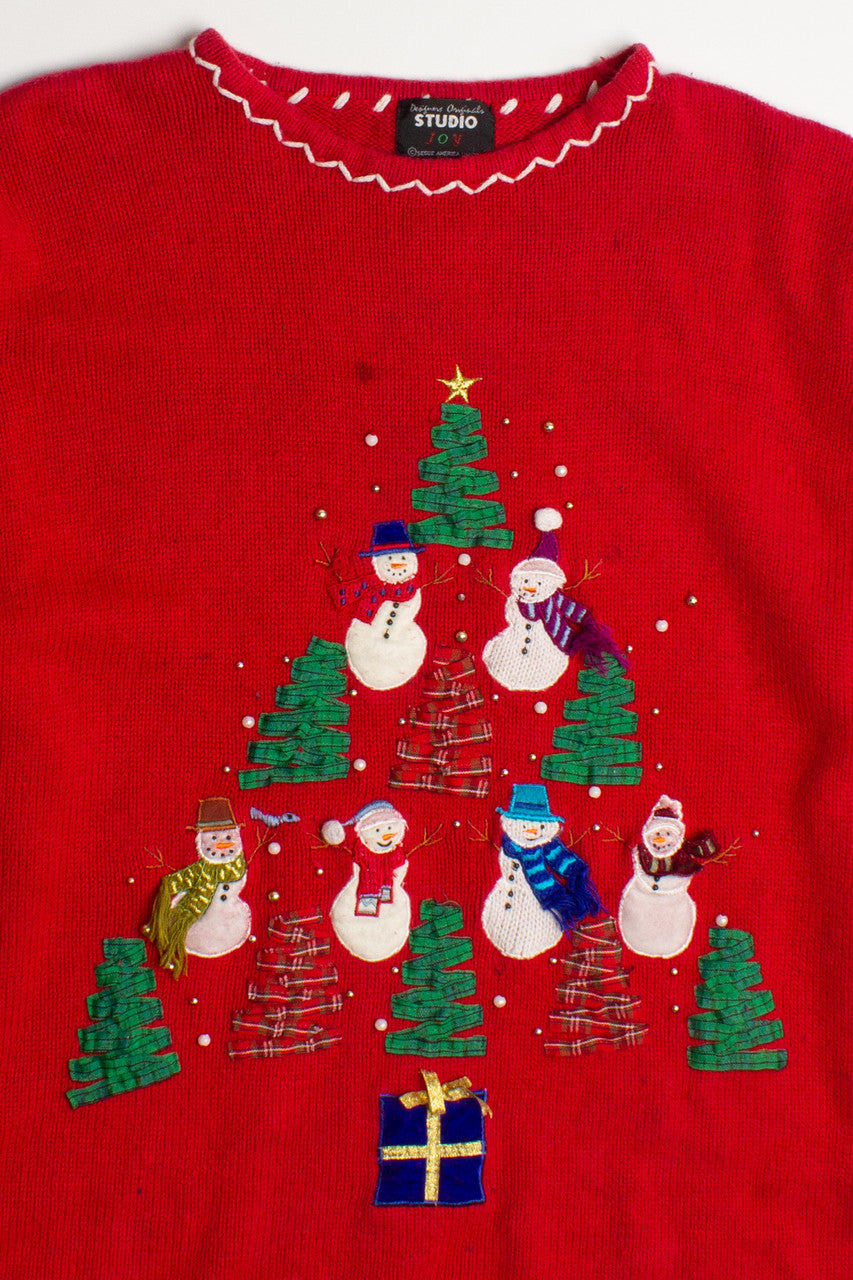Red Ugly Christmas Pullover 60080