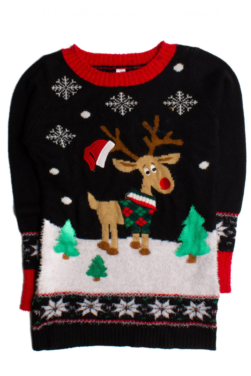 Black Ugly Christmas Pullover 60088