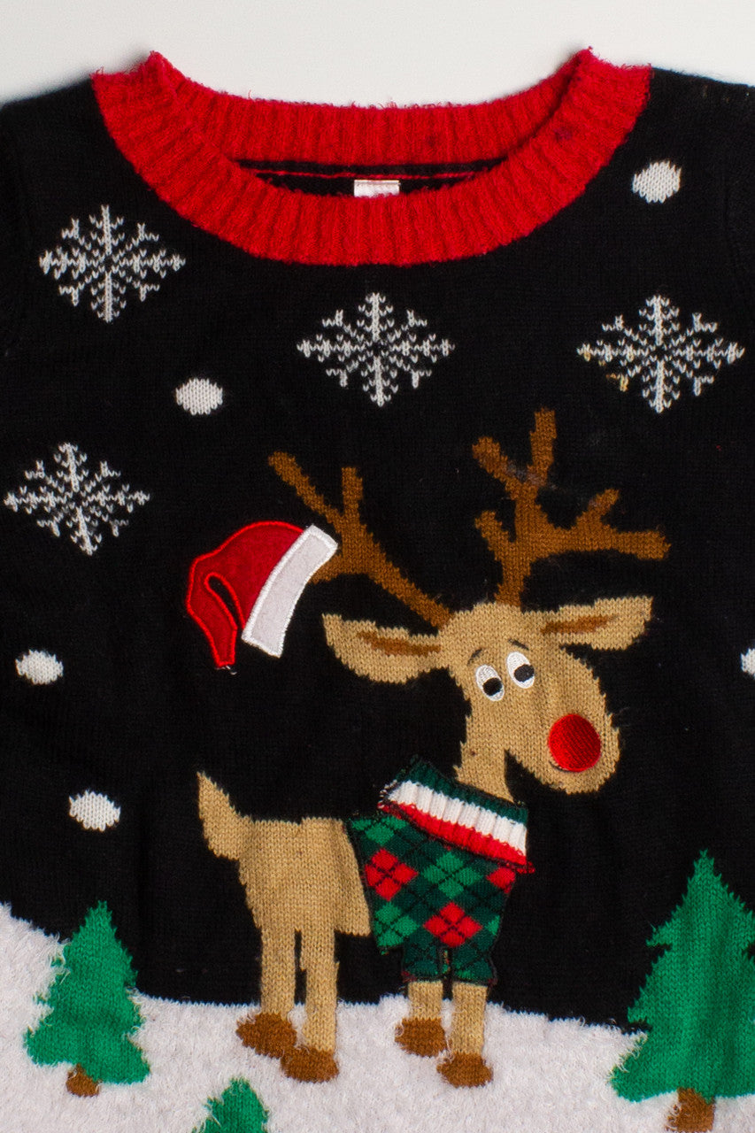 Black Ugly Christmas Pullover 60088