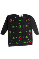 Black Ugly Christmas Pullover 60096