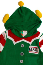 Green Hooded Elf Costume Ugly Christmas Pullover 60100