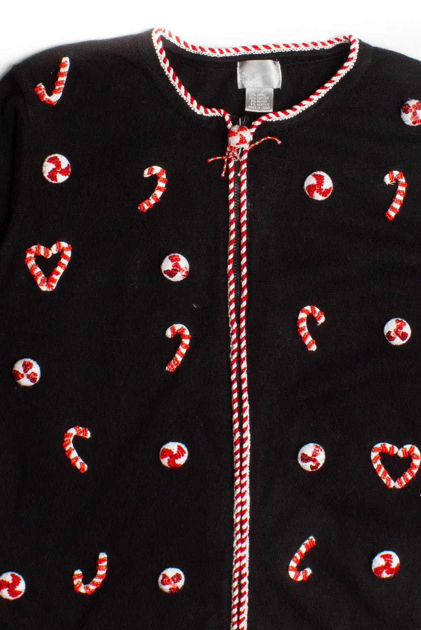 Black Ugly Christmas Cardigan 60102
