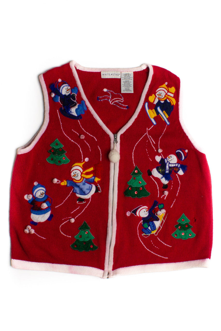 Red Ugly Christmas Vest 60106