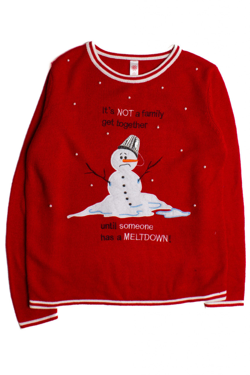 Red Ugly Christmas Pullover 60115