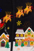 Black Ugly Christmas Cardigan 60126