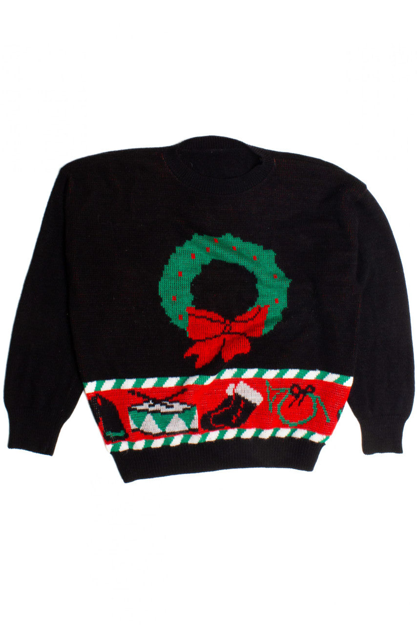 Black Ugly Christmas Pullover 60130