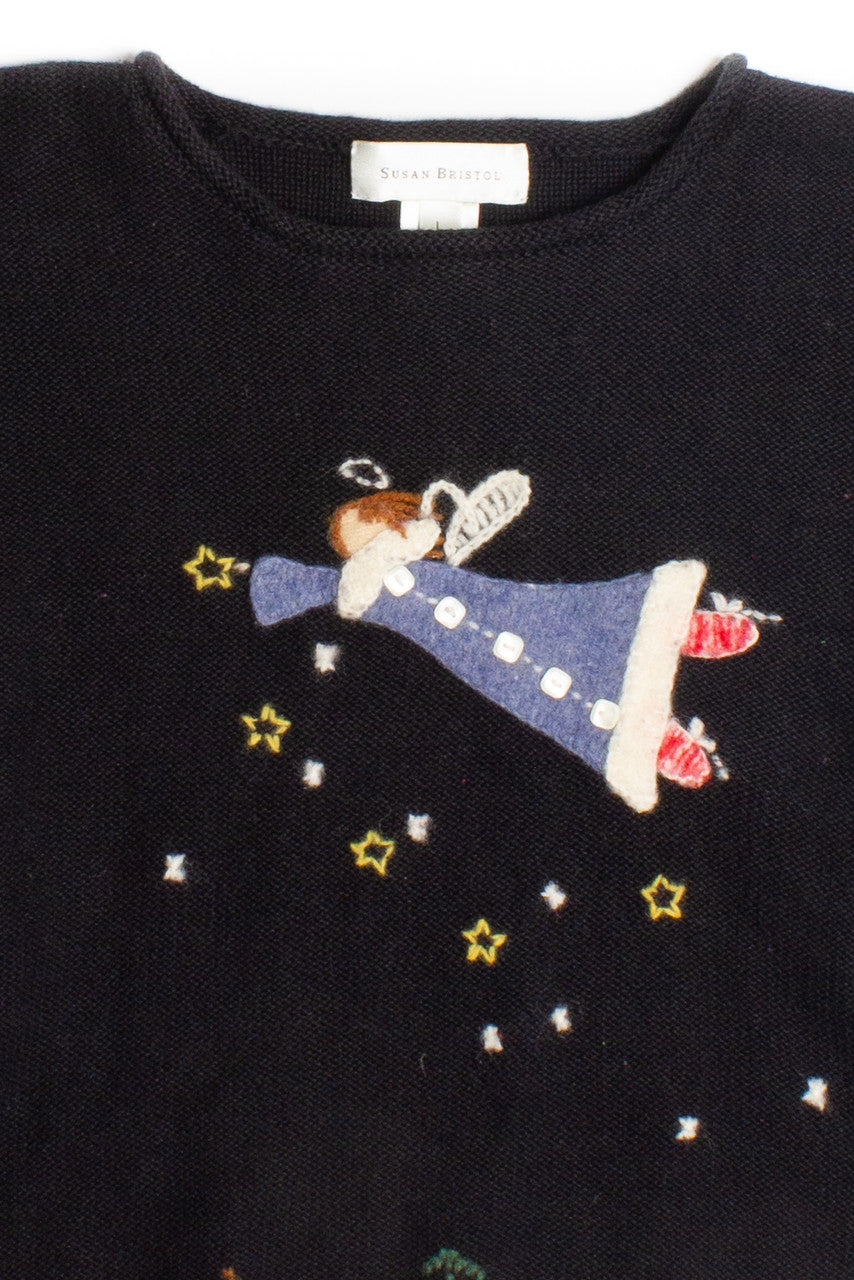 Black Ugly Christmas Pullover 60131