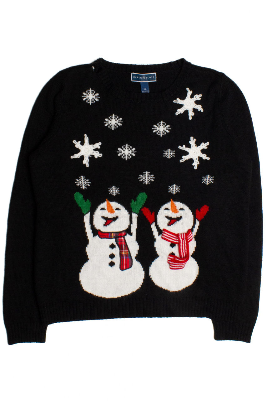 Black Ugly Christmas Pullover 60134