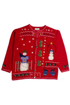 Red Ugly Christmas Cardigan 60136