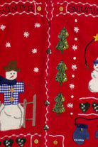 Red Ugly Christmas Cardigan 60136