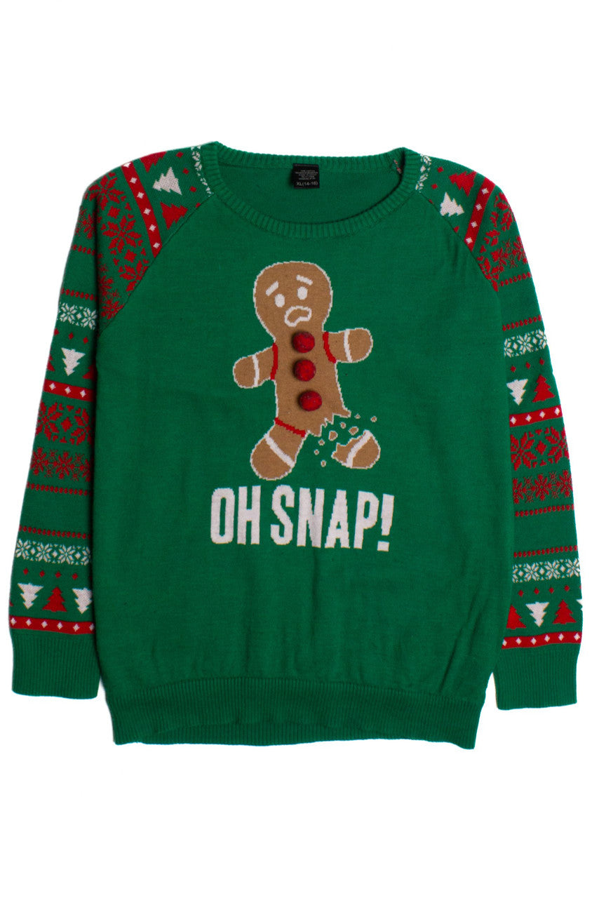 Green Ugly Christmas Pullover 60150